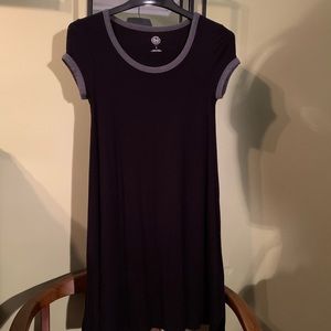 Black babydoll dress